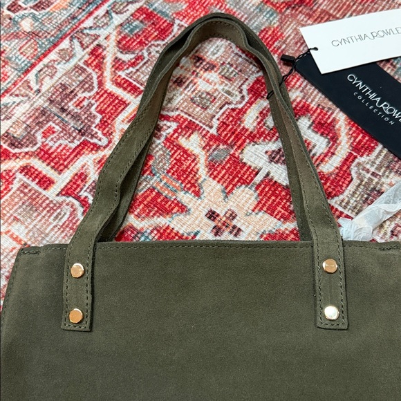 Suede Cynthia Rowley mini tote - Picture 2 of 8